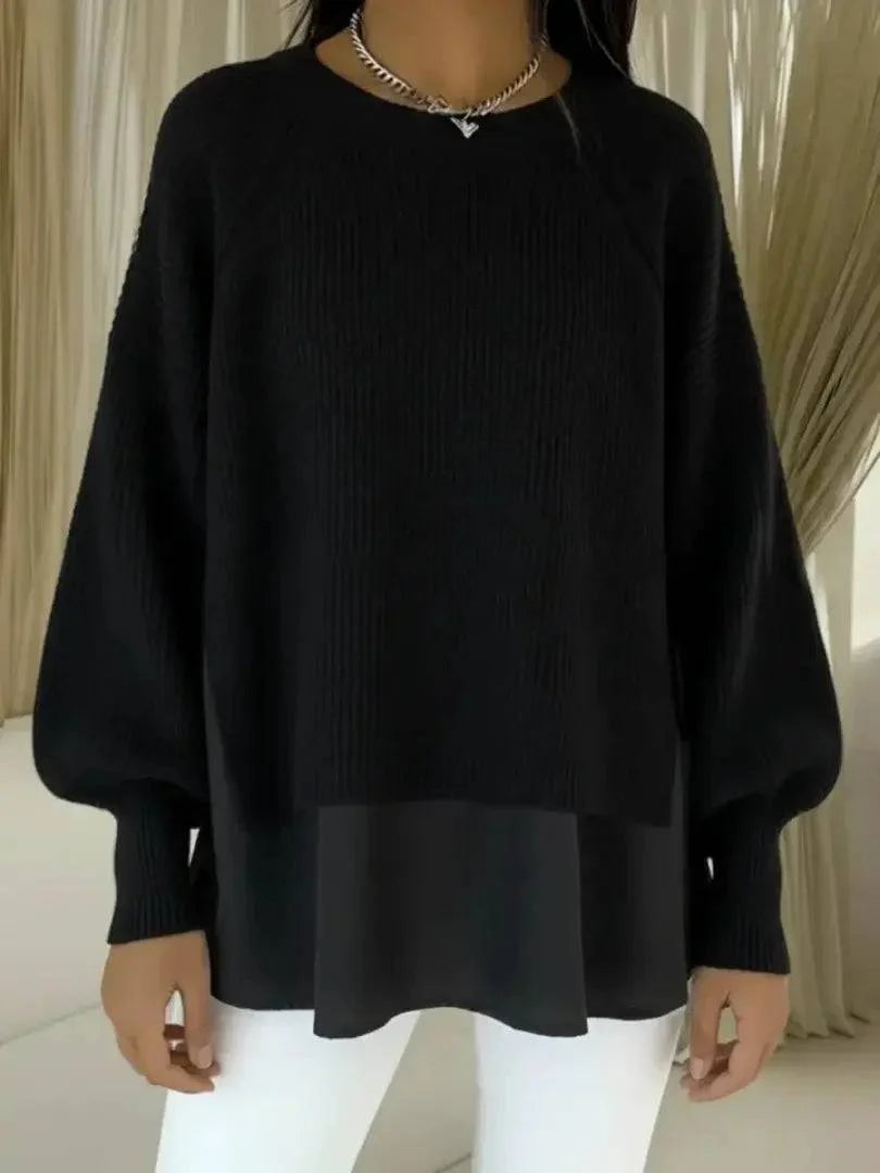 Casilda | Sweater Efecto Dos Capas