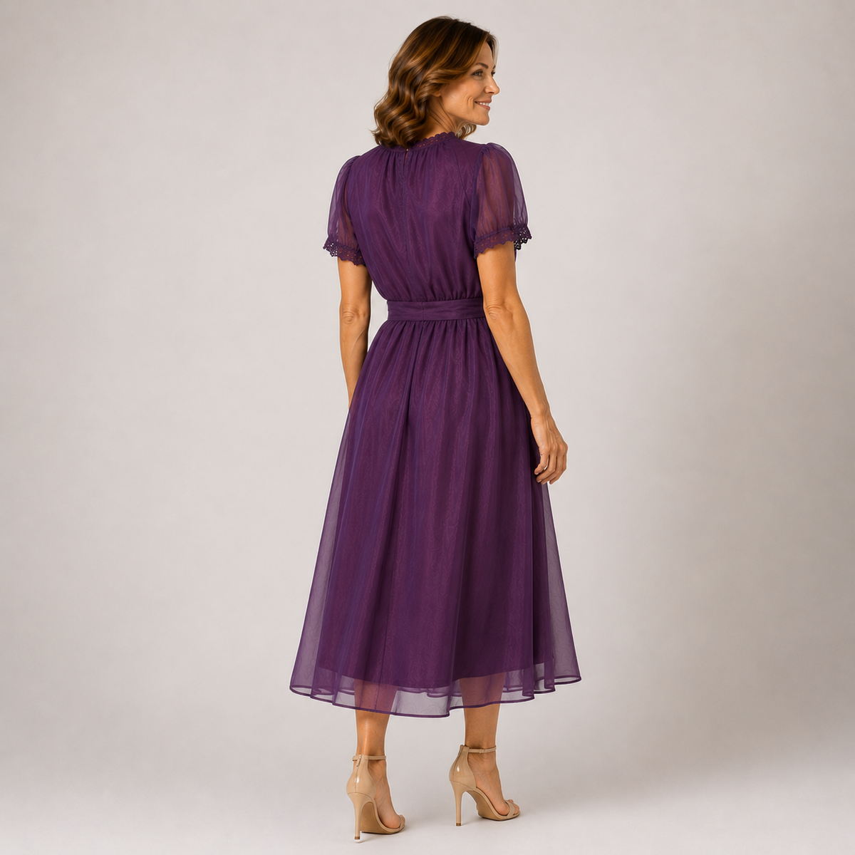 Florence | Vestido Largo Escote Corazón con Encaje y Gasa