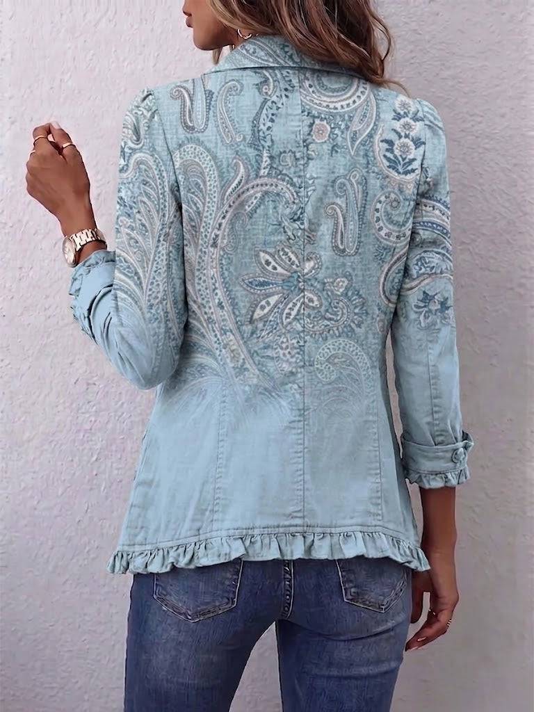 Remedios | Chaqueta Cachemira Vintage con Vuelos