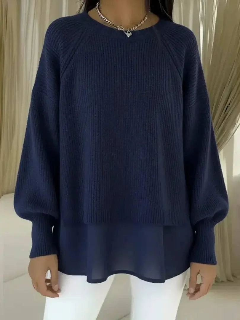 Casilda | Sweater Efecto Dos Capas