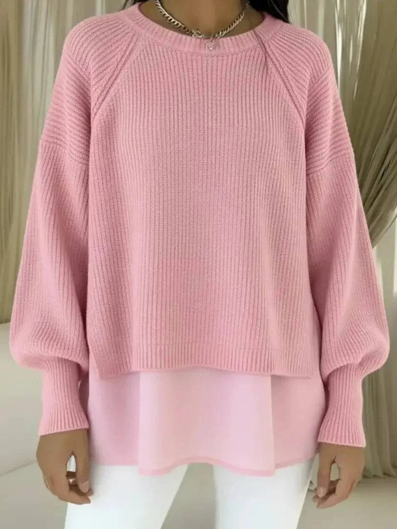 Casilda | Sweater Efecto Dos Capas