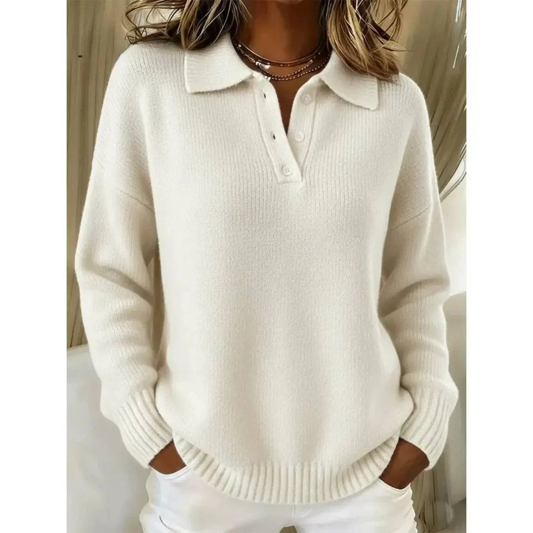 Marina | Sweater Suave Tipo Polo