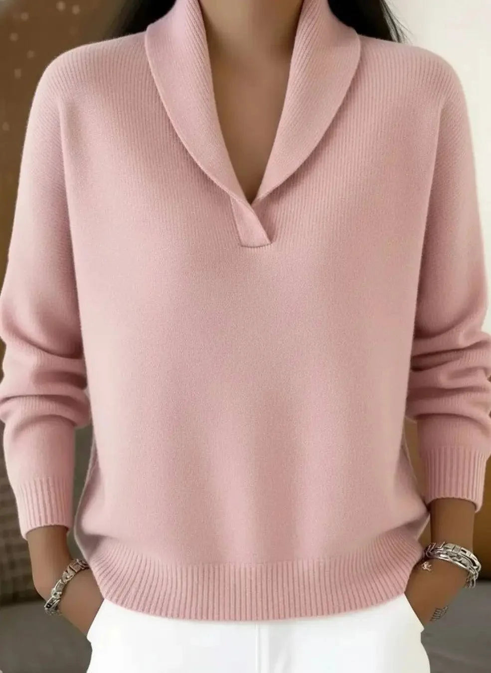Encarna | Sweater con Cuello en V