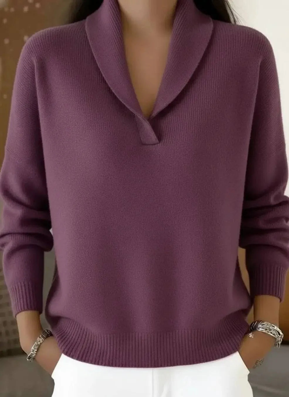 Encarna | Sweater con Cuello en V