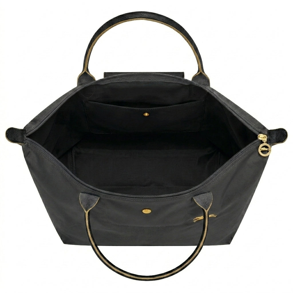 Bolso Tote Premium, Dorado