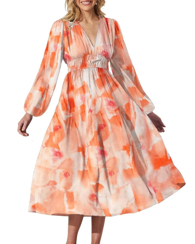 Celine | Vestido con Estampado de Flores