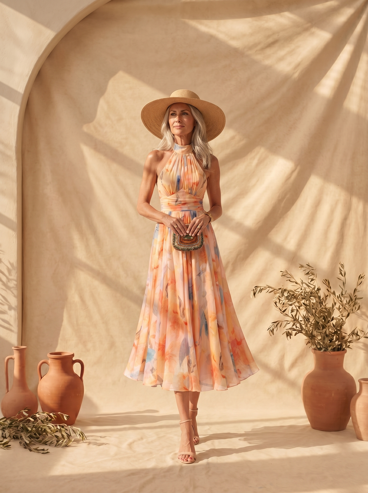 Aurora | Vestido Escote Halter