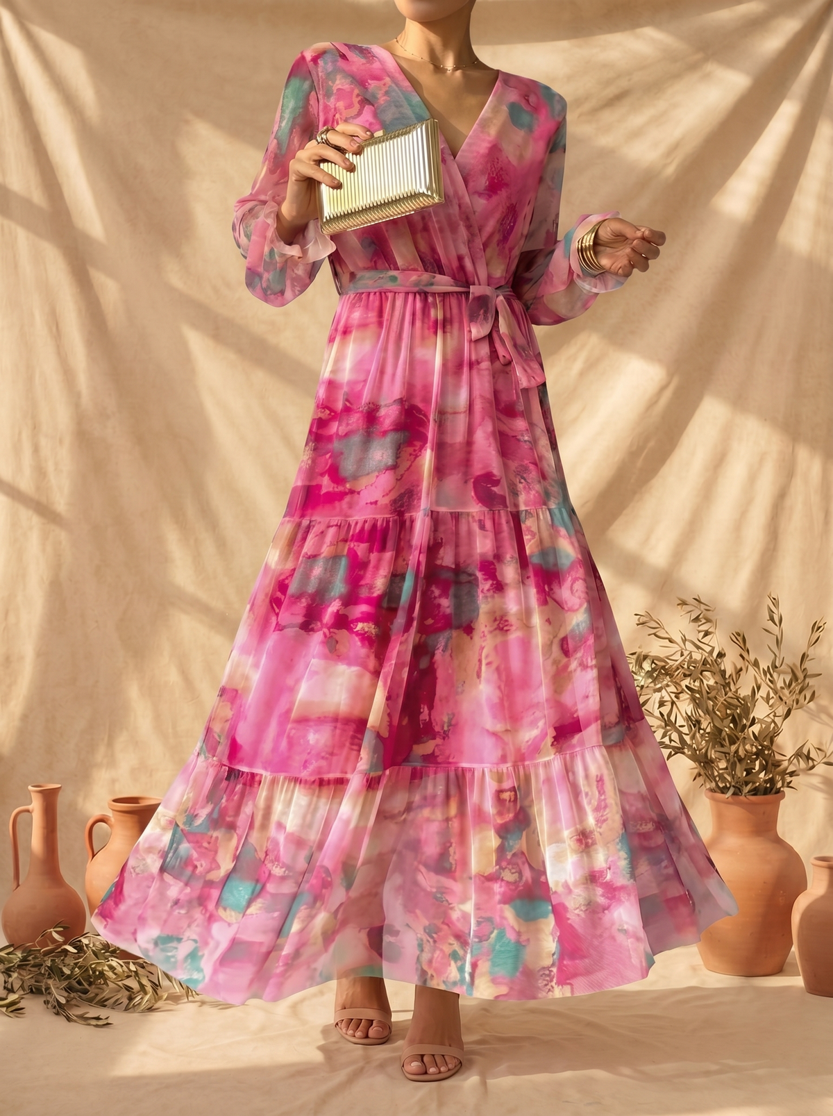 Hazel | Vestido Cruzado Floreado