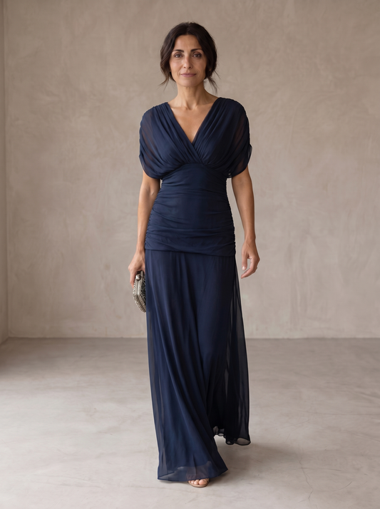 Avery | Vestido Azul de Fiesta