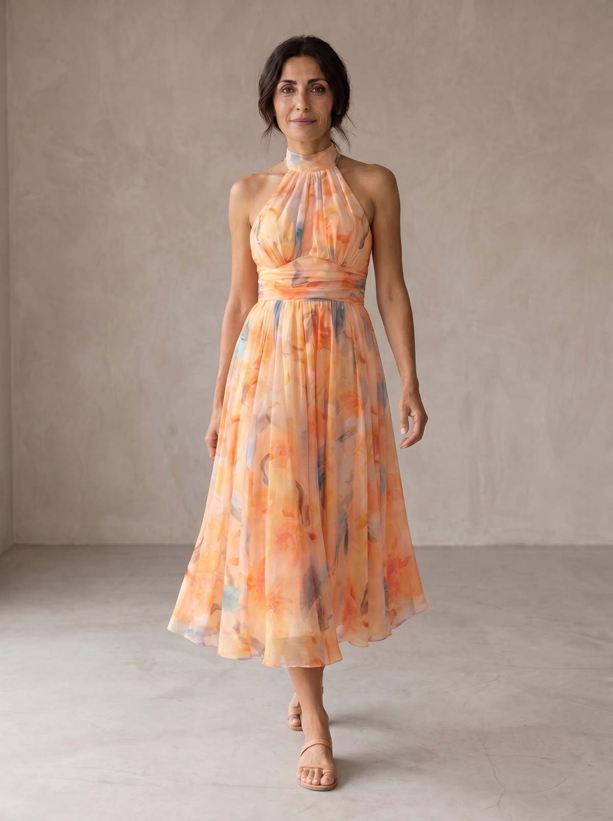 Aurora | Vestido Escote Halter