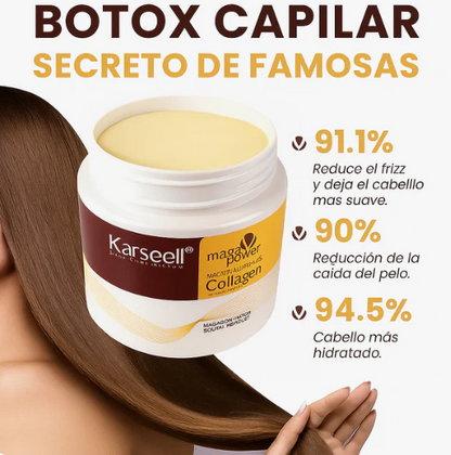 Botox Karseell™ El secreto para un cabello natural y radiante
